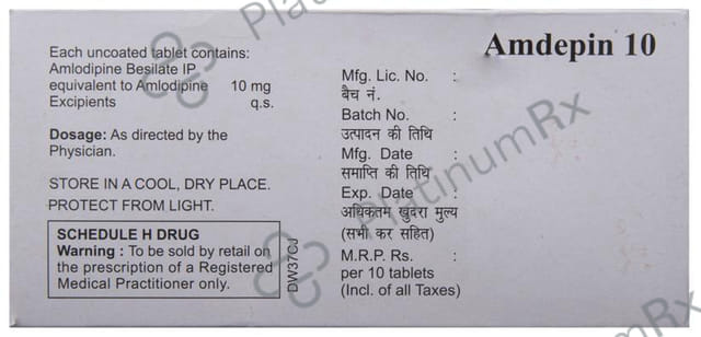 Amdepin 10mg Tablet 10s
