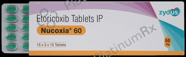 Nucoxia 60mg Tablet 15s