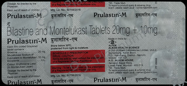 Prulastin M 20/10mg Tablet 10s