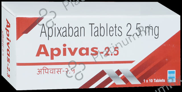 Apivas 2.5mg Tablet 10s