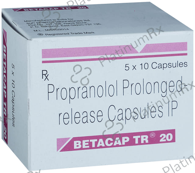 Betacap TR 20mg Capsule PR 10s