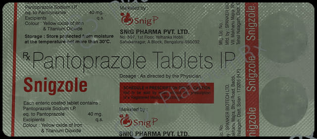 Snigzole 40mg Tablet 10s
