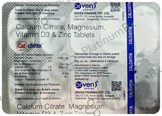 Calchitin Tablet 10s