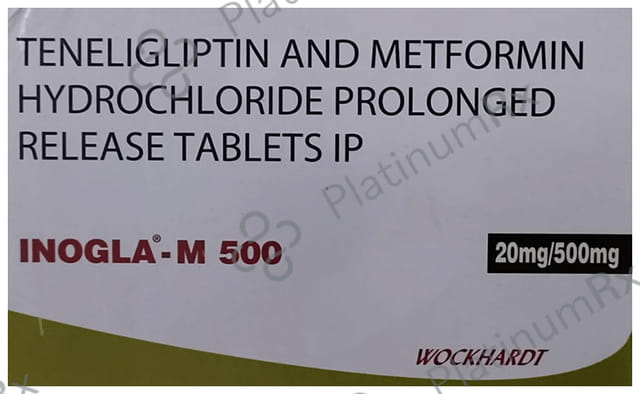 Inogla M 500 Tablet PR 500/20mg 15s