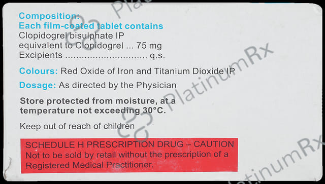Clopicard 75mg Tablet 15s