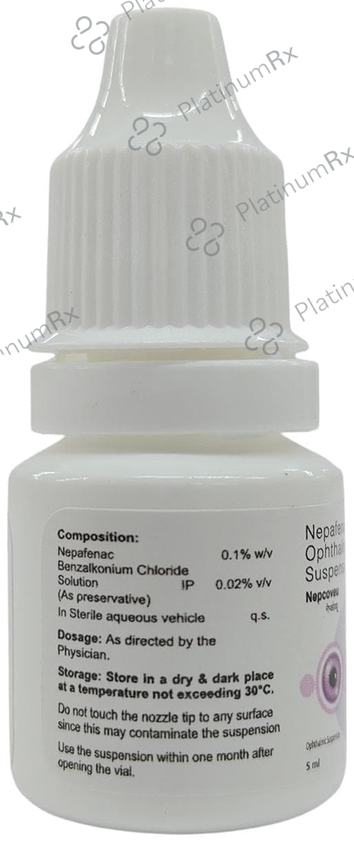Nepcoveu 0.1% Eye Suspension 5ml