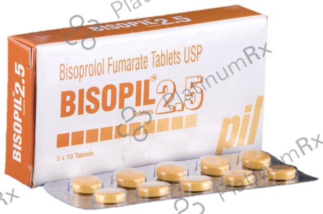 Bisopil 2.5mg Tablet 10s