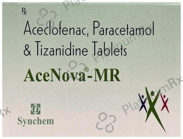 Acenova 100/326/2mg Tablet MR 10s