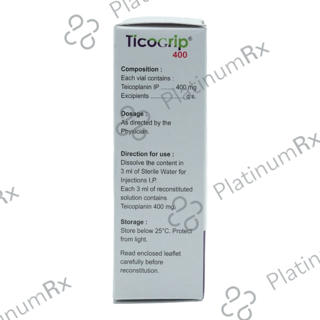 Ticogrip 400mg Injection