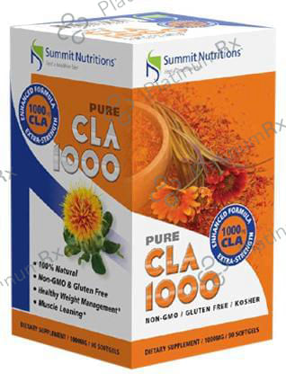 Summit Nutritions Pure CLA 1000mg Softgel