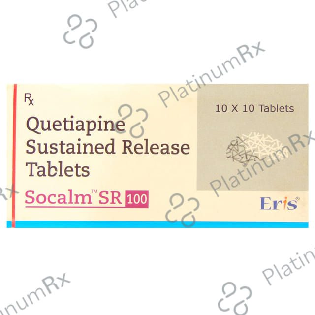Socalm 100mg Tablet SR