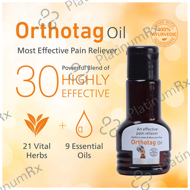 Orthotag Pain Reliever Oil (50ml Each) 1 Bottle