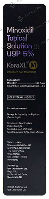 Kera XL M 5% Solution 60ml