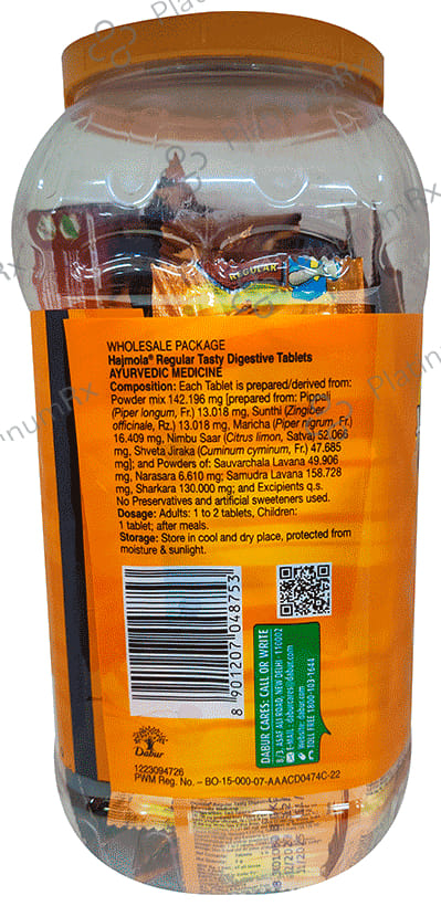 Dabur Hajmola Regular Flavour Candy 170s