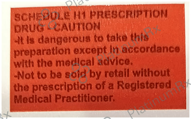 Myrocef 1000/125mg Injection 1s