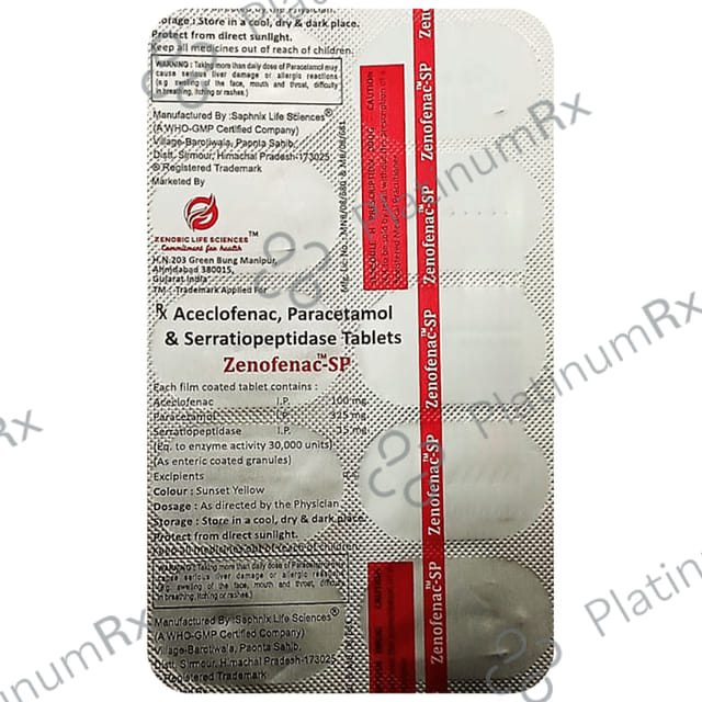 Zenofenac-SP Tablet