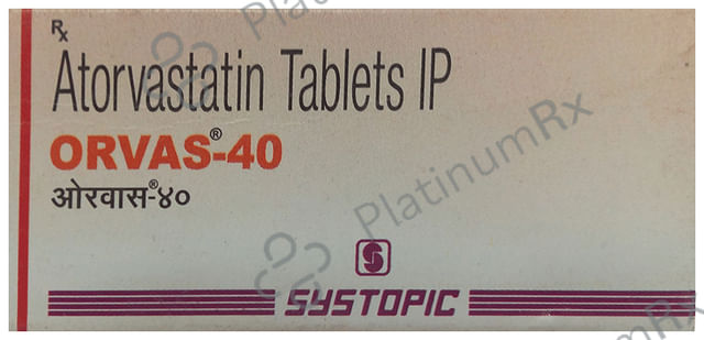 Orvas 40mg Tablet 10s