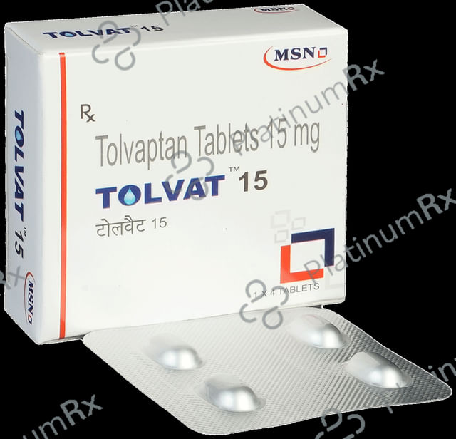 Tolvat 15mg Tablet 4s