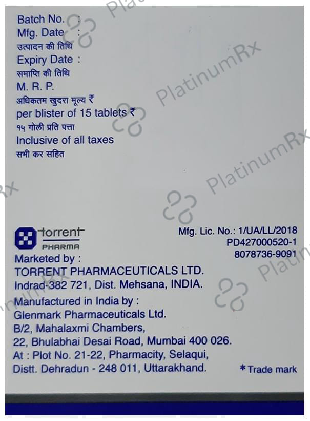 Teneza M 500/20mg Tablet ER 15s