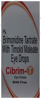 Cibrim T Eye Drop BAK Free 5ml