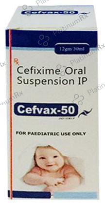 Cefvax 50mg Dry Syrup 30ml