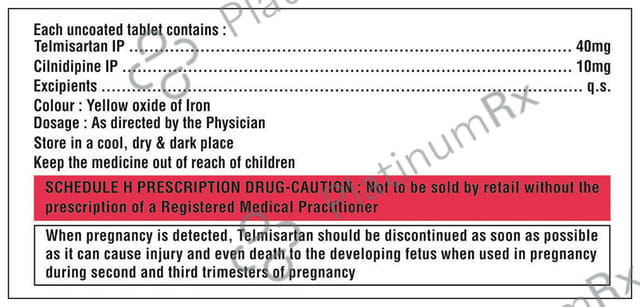Aldotel LN 40/10mg Tablet 10s
