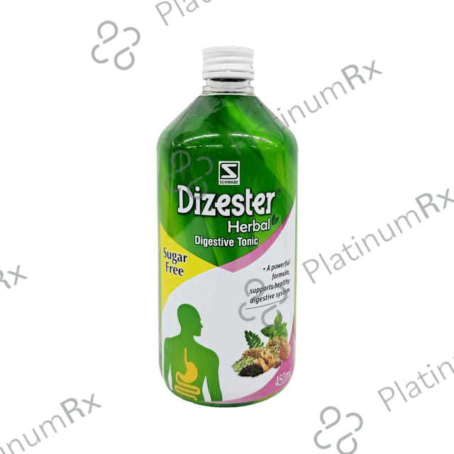 Dr Willmar Schwabe India Dizester Herbal Digestive Tonic - Sugar Free