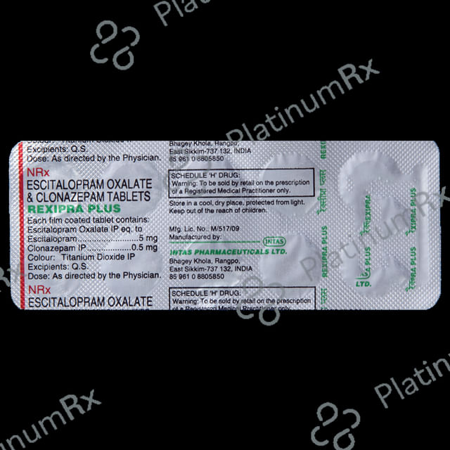 Rexipra Plus Tablet 10 Tablet