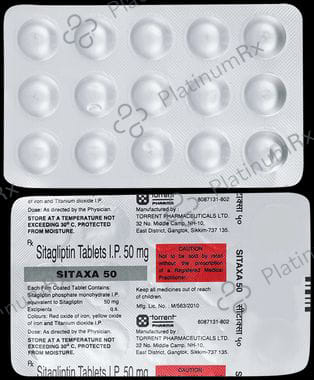 Sitaxa 50mg Tablet 15s