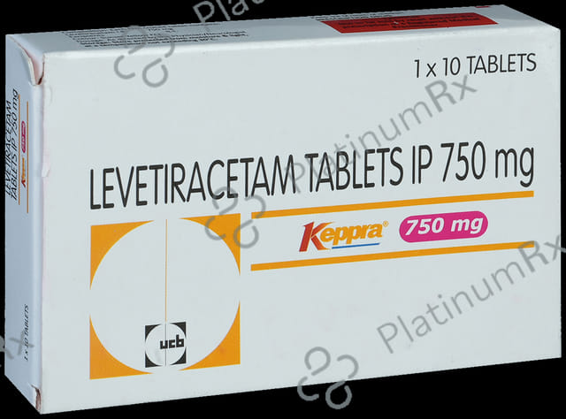 Keppra 750mg Tablet 10s