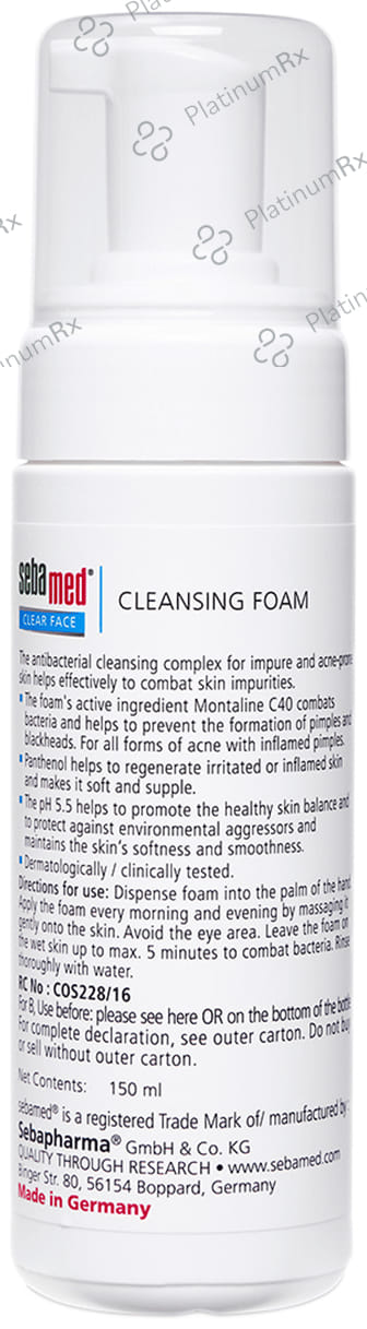 Sebamed Clear Face Cleansing Foam 150ml