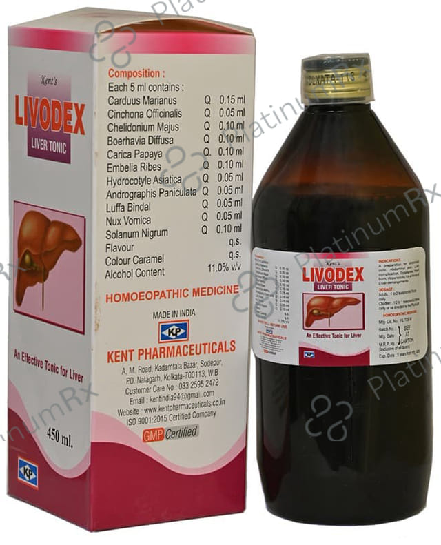 Kent's Livodex Liver Tonic 450 ml
