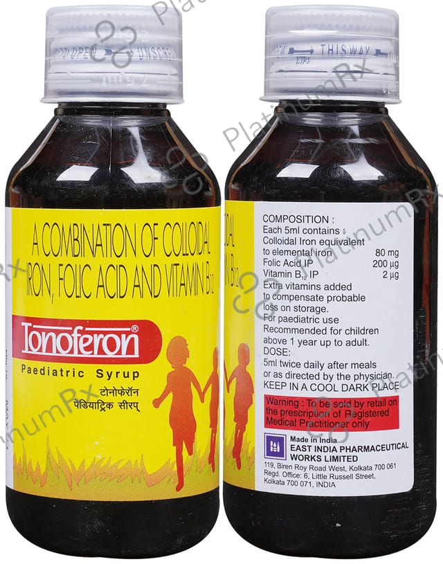 Tonoferon Paed Syrup 100ml