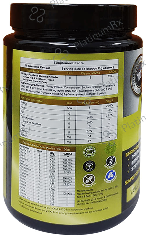Core Pro Whey Protein Vanilla Kulfi Flavour Powder 200gm