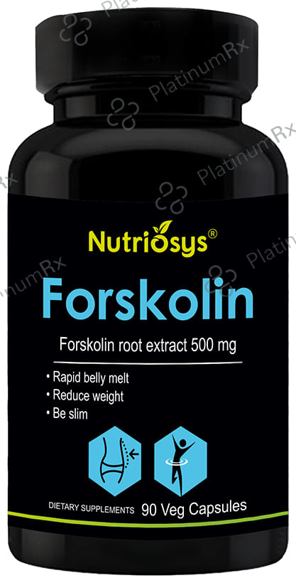 Nutriosys Forskolin (500mg) Veg Capsule