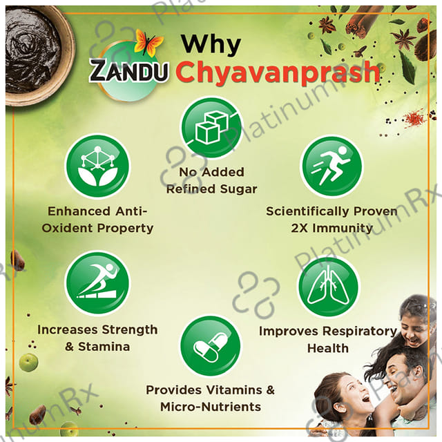 Zandu Chyavanprash Avaleha - For Immunity, Strength & Stamina Jaggery 900 gm