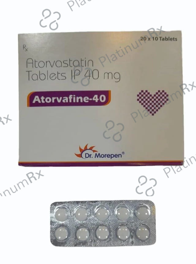 Atorvafine 40mg Tablet 10s