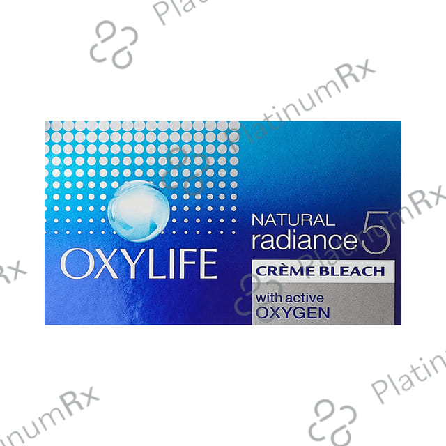 Dabur Oxylife Natural Radiance 5 Creme Bleach