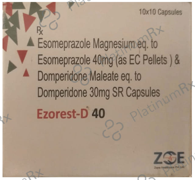 Ezorest D 30/40mg Capsule SR 10s