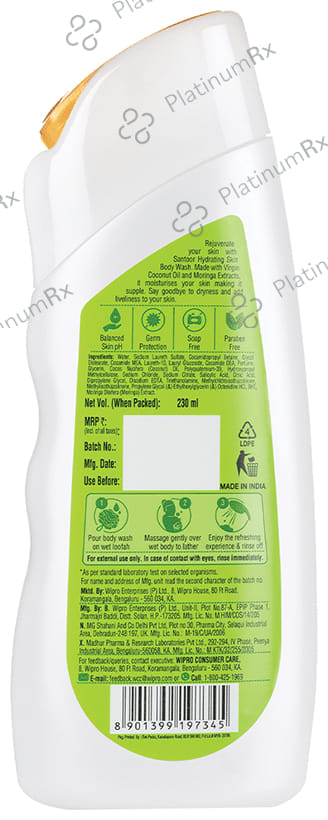 Santoor Hydrating Fragrant Skin Body Wash