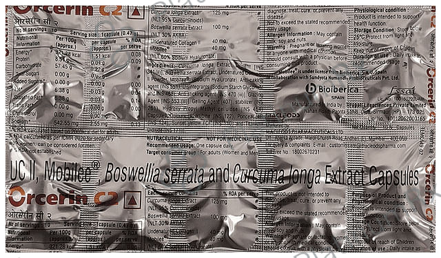 Orcerin C2 Capsule 10s