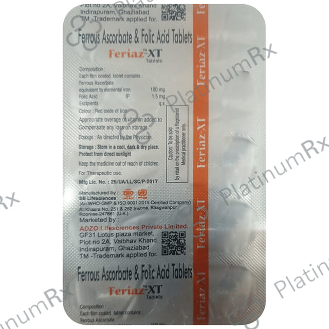 Feriaz XT Tablet 10s