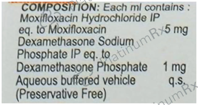 Moxivail DX Eye Drop