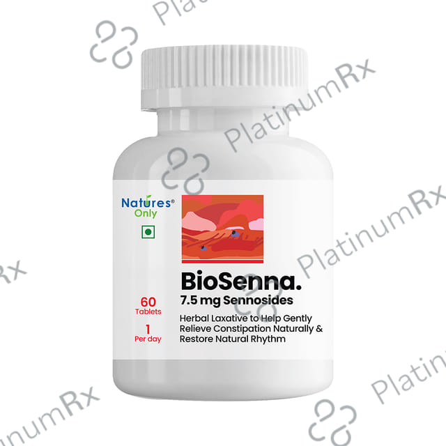 Natures Only Biosenna 7.5mg Tablet
