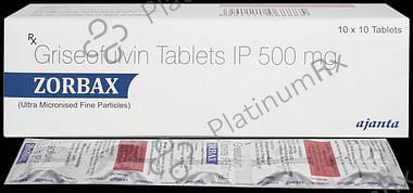 Zorbax 500mg Tablet 10s
