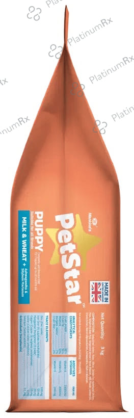 Petstar Puppy Dry Dog Food Milk & Wheat BOGO 3 kg