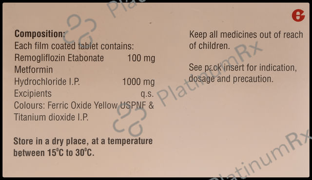 Remo Zen M 100/1000mg Tablet 10s
