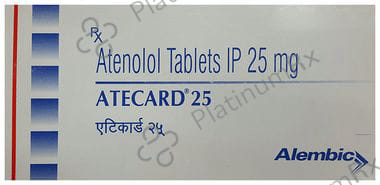 Atecard 25mg Tablet 14s