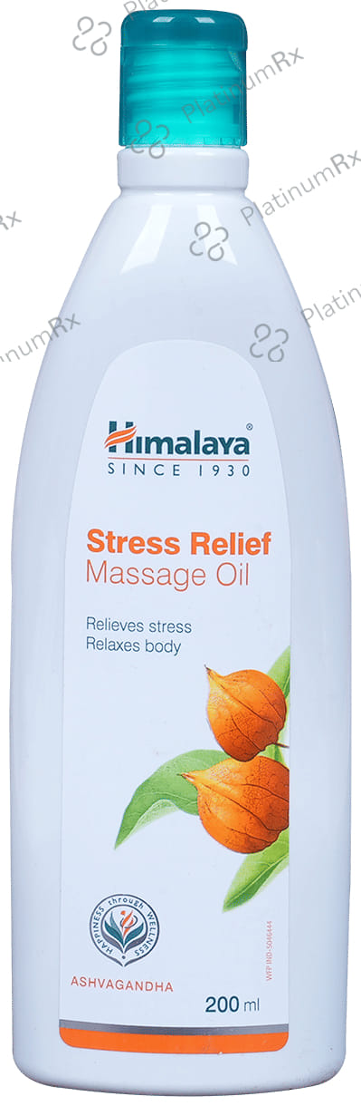 Himalaya Wellness Stress Relief Massage Oil 200ml