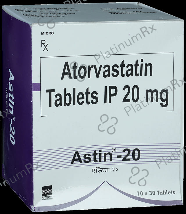 Astin 20mg Tablet 30s